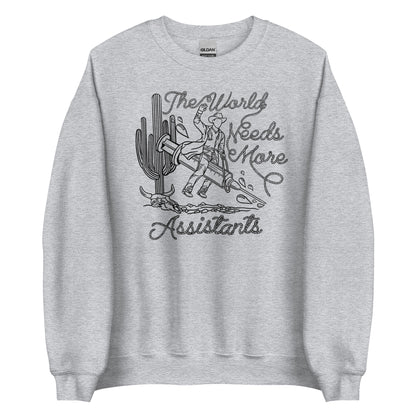 TWNM- Assistants Unisex Crewneck Light Colors