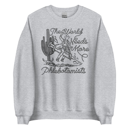 TWNM- Phlebotomists Unisex Crewneck Light Colors