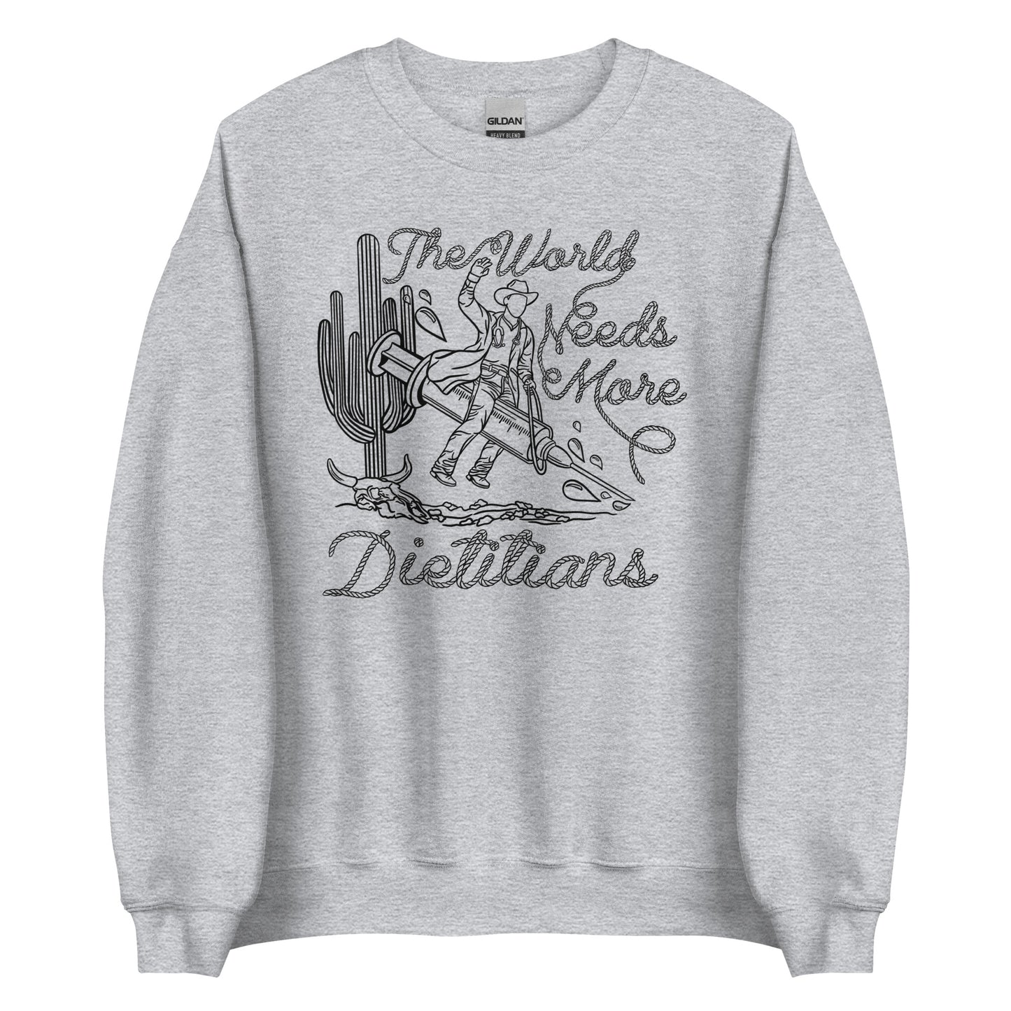 TWNM- Dietitians Unisex Crewneck Light Colors