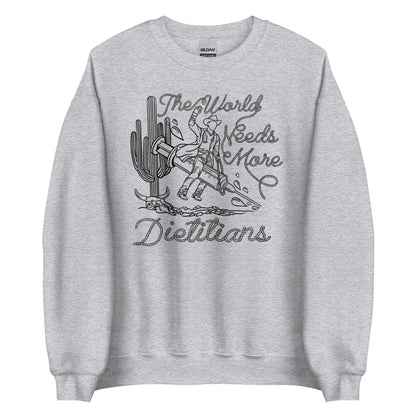 TWNM- Dietitians Unisex Crewneck Light Colors