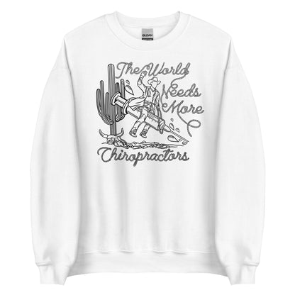TWNM- Chiropractors Unisex Crewneck Light Colors