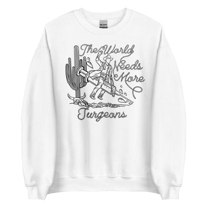 TWNM- Surgeons Unisex Crewneck Light Colors