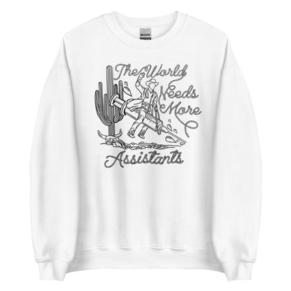 TWNM- Assistants Unisex Crewneck Light Colors