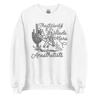 TWNM-Anesthetists Unisex Crewneck Light Colors