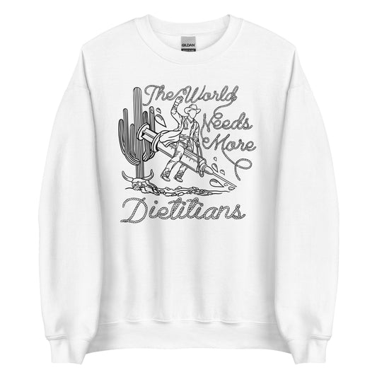 TWNM- Dietitians Unisex Crewneck Light Colors