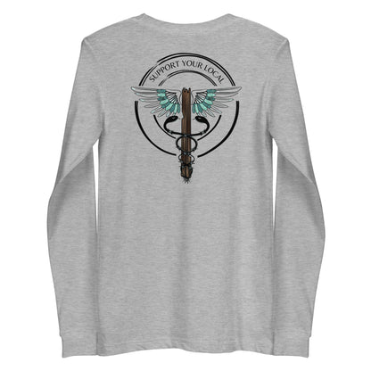 Support Your Local- Light Colors Unisex Long Sleeve Tee