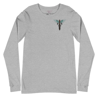 Cowgirl Caduceus- Unisex Long Sleeve Tee