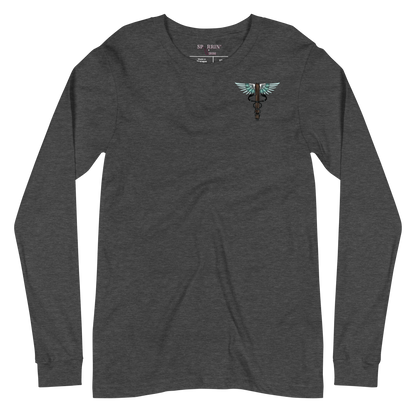 Support Your Local- Unisex Long Sleeve Tee Dark Colors