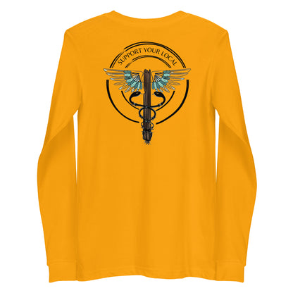 Support Your Local- Light Colors Unisex Long Sleeve Tee