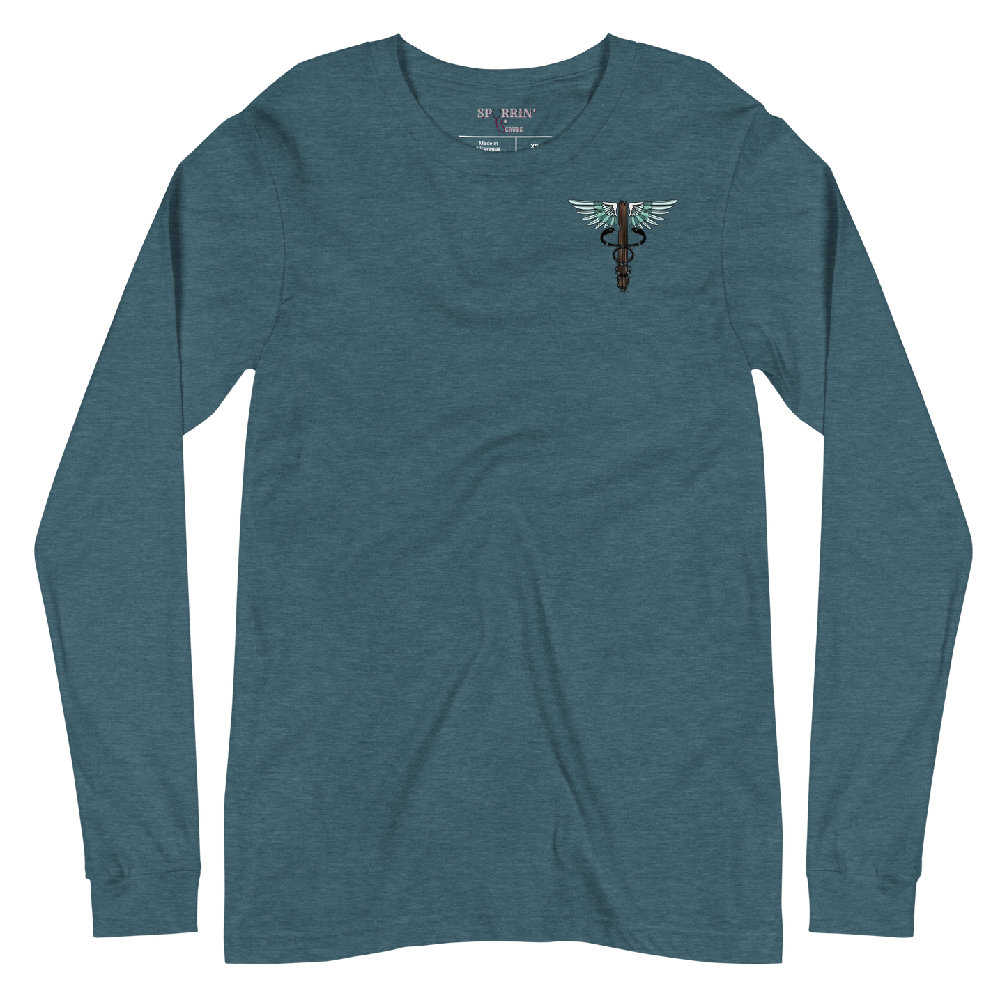 Support Your Local- Unisex Long Sleeve Tee Dark Colors