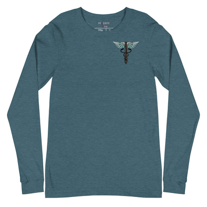 Cowgirl Caduceus- Unisex Long Sleeve Tee
