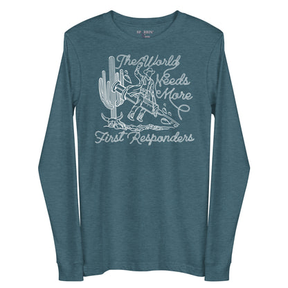 TWNM- First Responders Long Sleeve T-Shirt Dark Colors