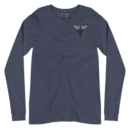 Support Your Local- Unisex Long Sleeve Tee Dark Colors