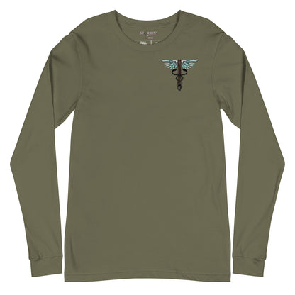 Cowgirl Caduceus- Unisex Long Sleeve Tee