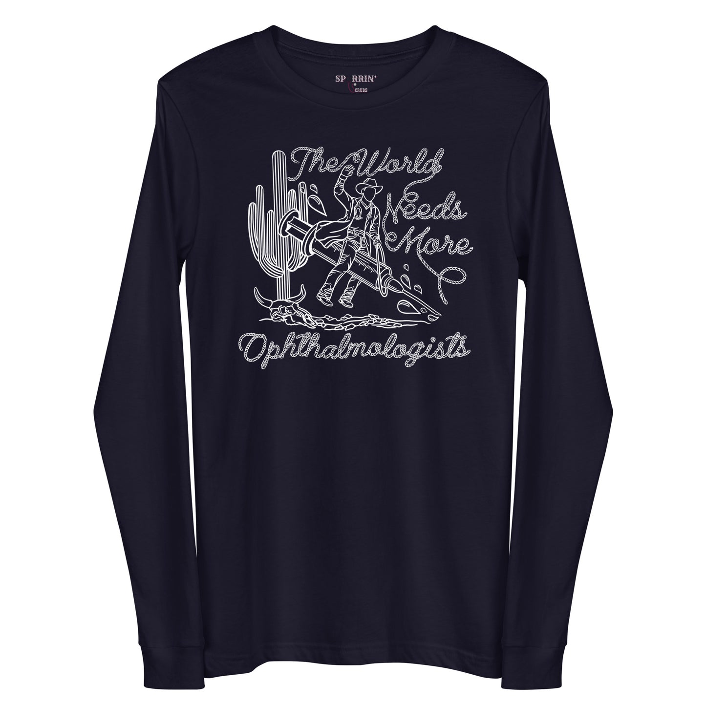 TWNM- Ophthalmologists Long Sleeve T-Shirt Dark Colors