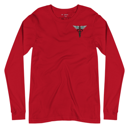 Support Your Local- Unisex Long Sleeve Tee Dark Colors