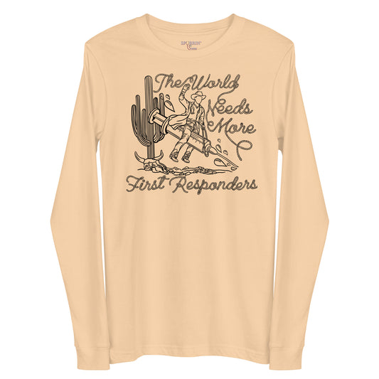 TWNM- First Responders Long Sleeve T-Shirt Light Colors