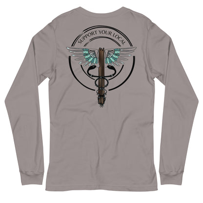 Support Your Local- Light Colors Unisex Long Sleeve Tee