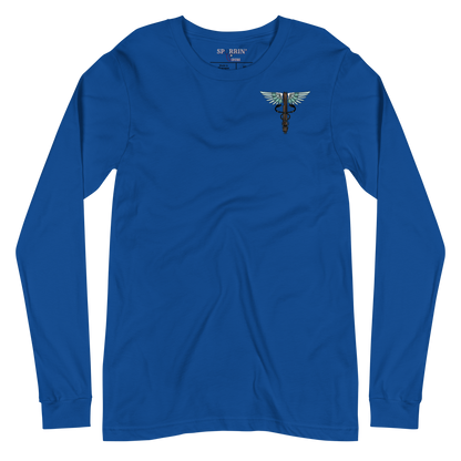 Support Your Local- Unisex Long Sleeve Tee Dark Colors