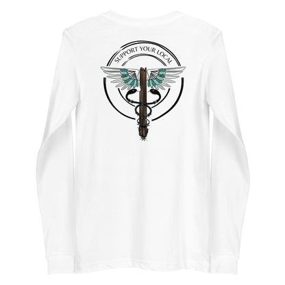 Support Your Local- Light Colors Unisex Long Sleeve Tee