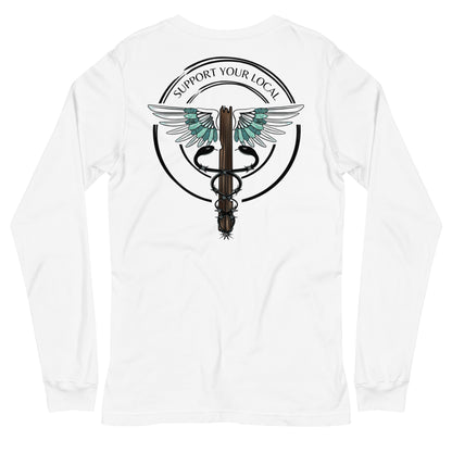 Support Your Local- Light Colors Unisex Long Sleeve Tee