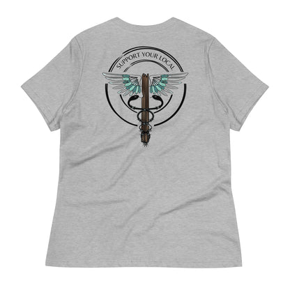 Support Your Local- Light Colors Women's Relaxed T-Shirt