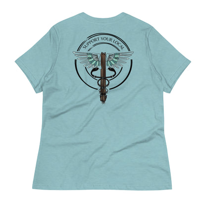 Support Your Local- Light Colors Women's Relaxed T-Shirt