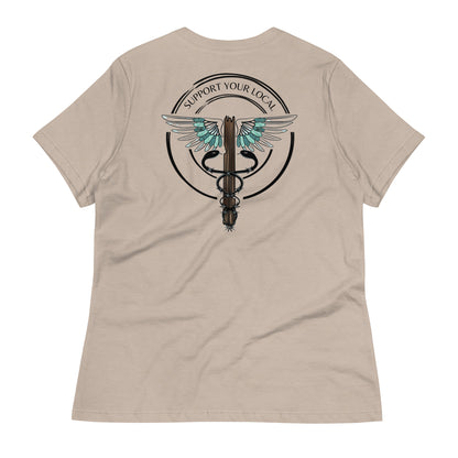 Support Your Local- Light Colors Women's Relaxed T-Shirt