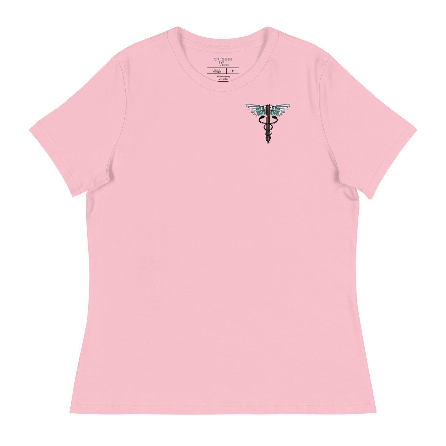 Cowgirl Caduceus- Women's Relaxed T-Shirt