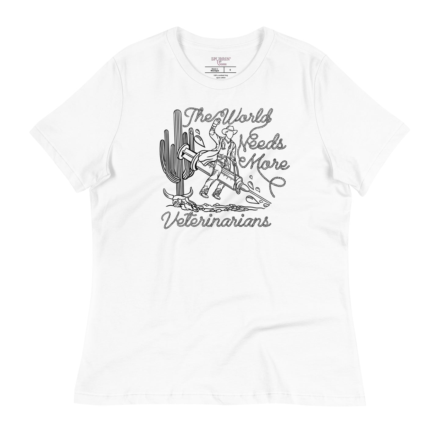 TWNM- Veterinarians Women's Relaxed T-Shirt Light Colors