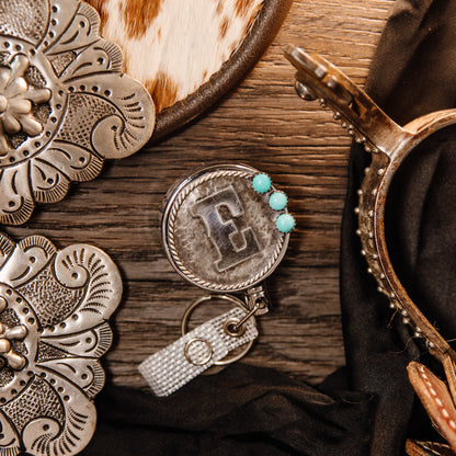 Alphabet Letters with Stone Badge Reel